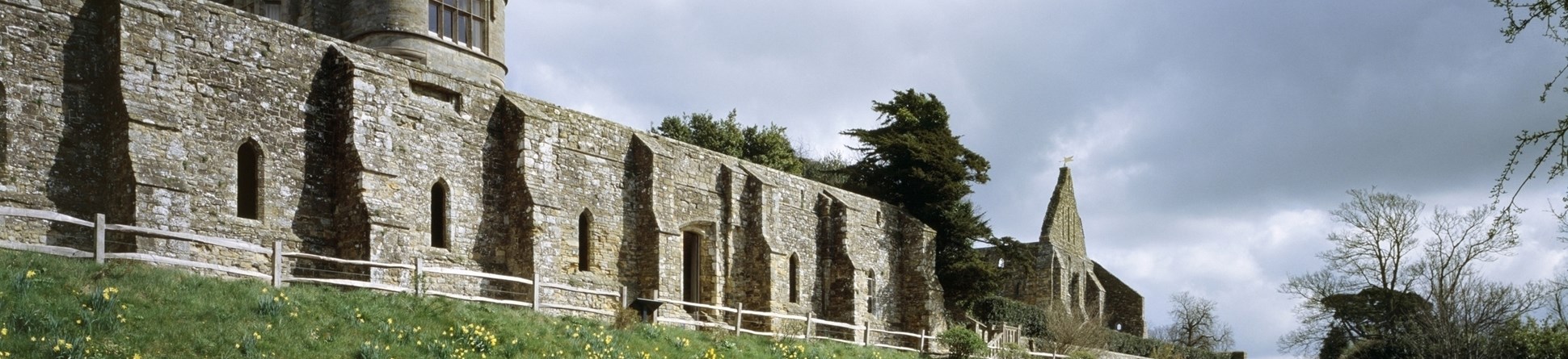 Battle Abbey, at the site of the Battle of Hastings in East Sussex