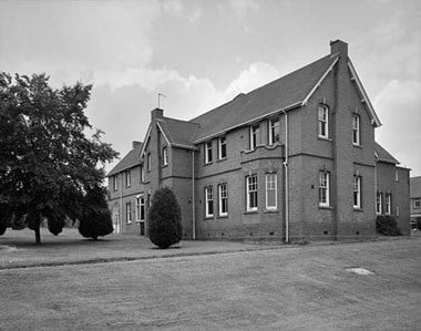 Exterior mens ward north east of site, Monyhull Hospital.