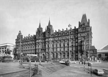 J W Waterhouse’s ambitious Great North Western Hotel at Liverpool Lime Street, opened in 1871