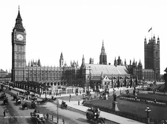 View of Big Ben and Westminster Palace