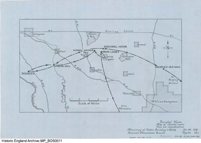 Battle of Worcester 1651 with Powick Bridge 1642, Powick - 1000042 ...