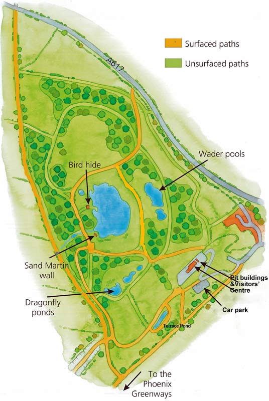 Country Park map