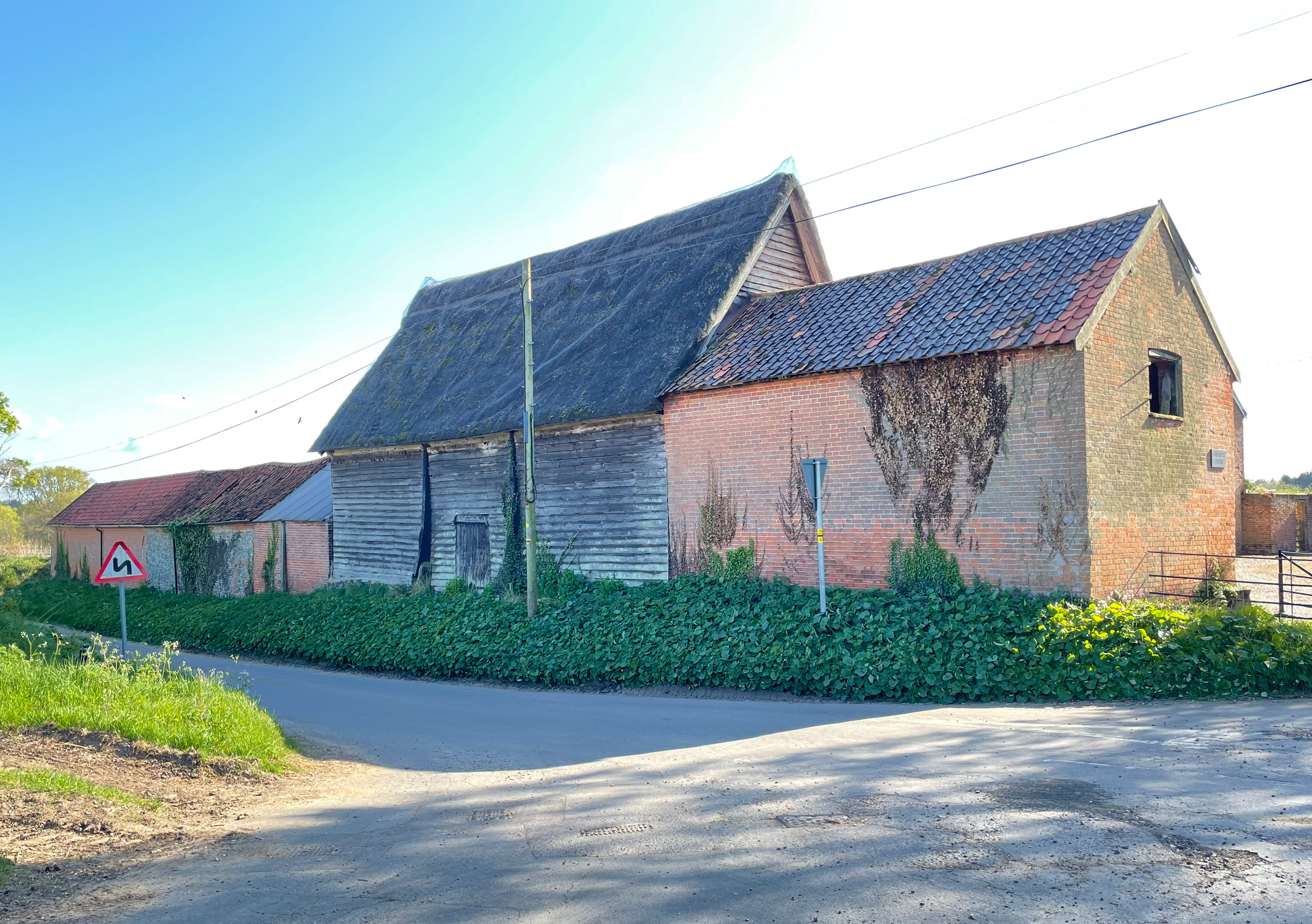 Rear of Church Farm barn, School Lane, Runcorn, Norfolk