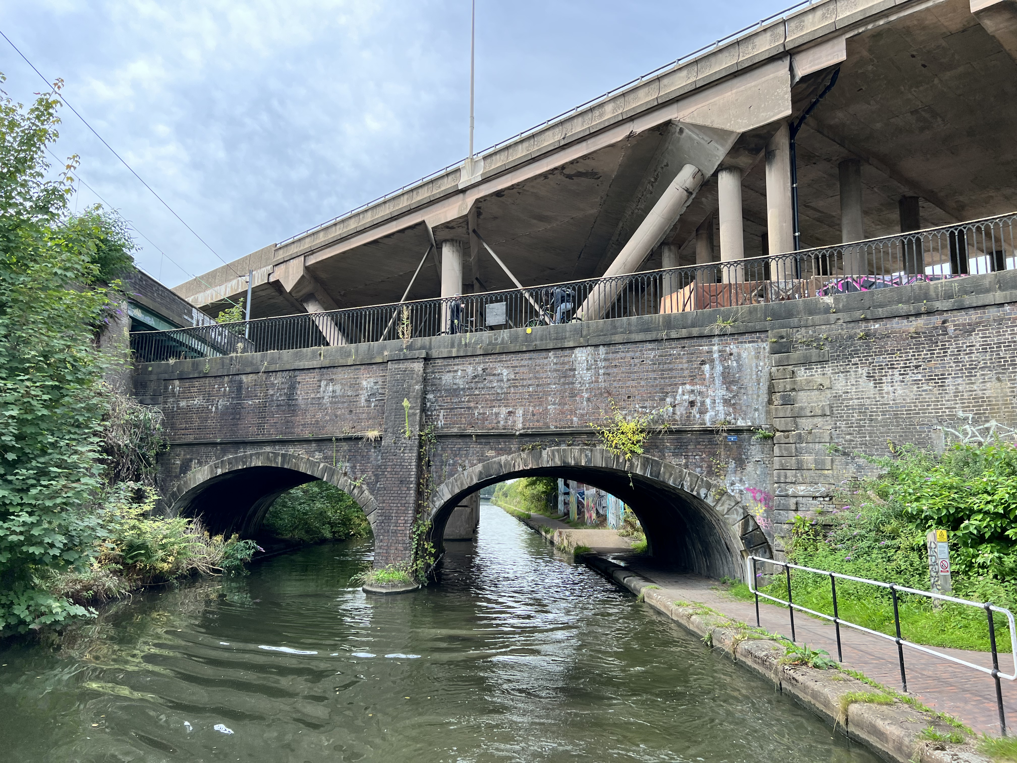 Steward Aqueduct from the Birmingham Main Line.