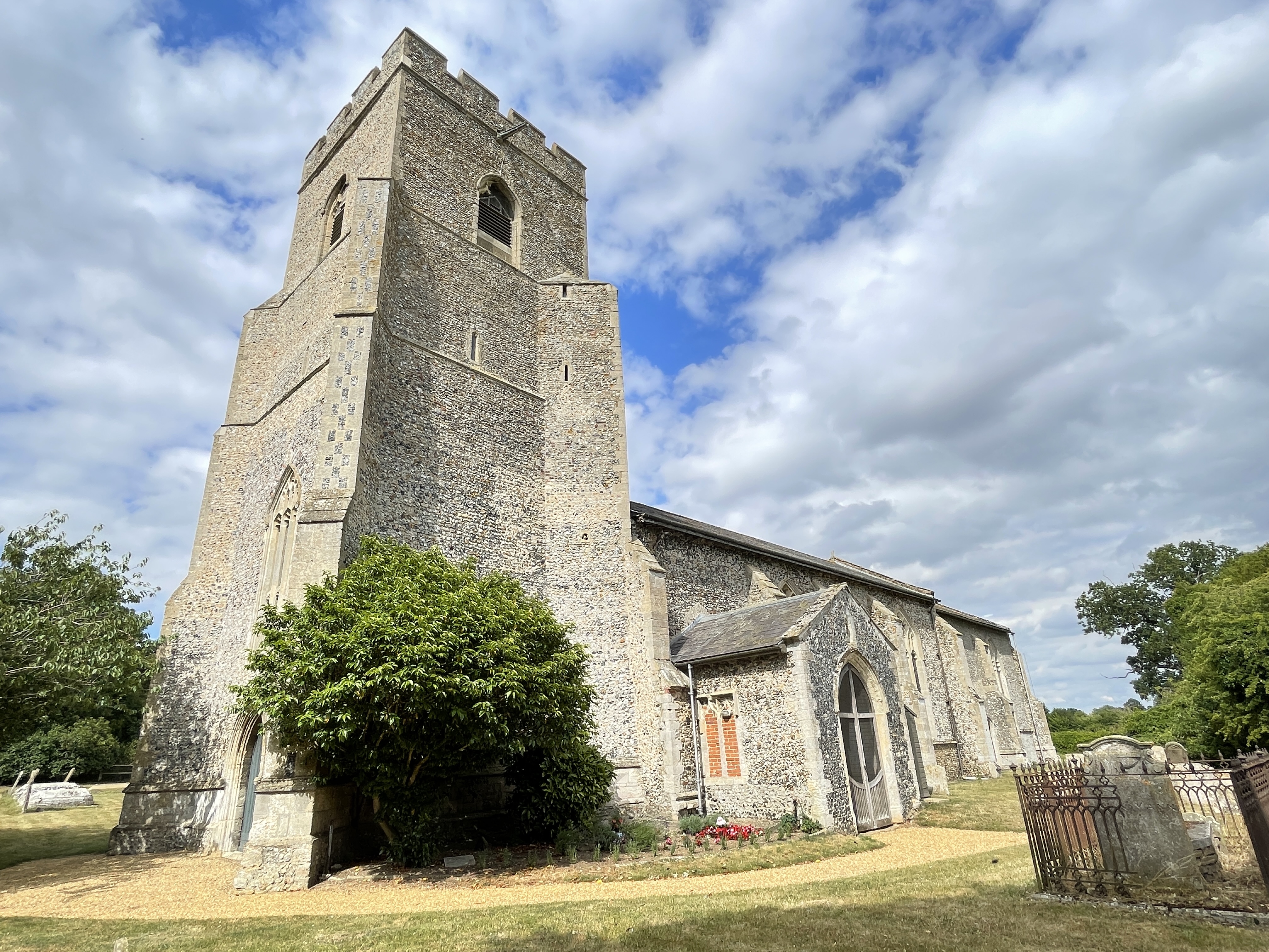 Tower and south entrance