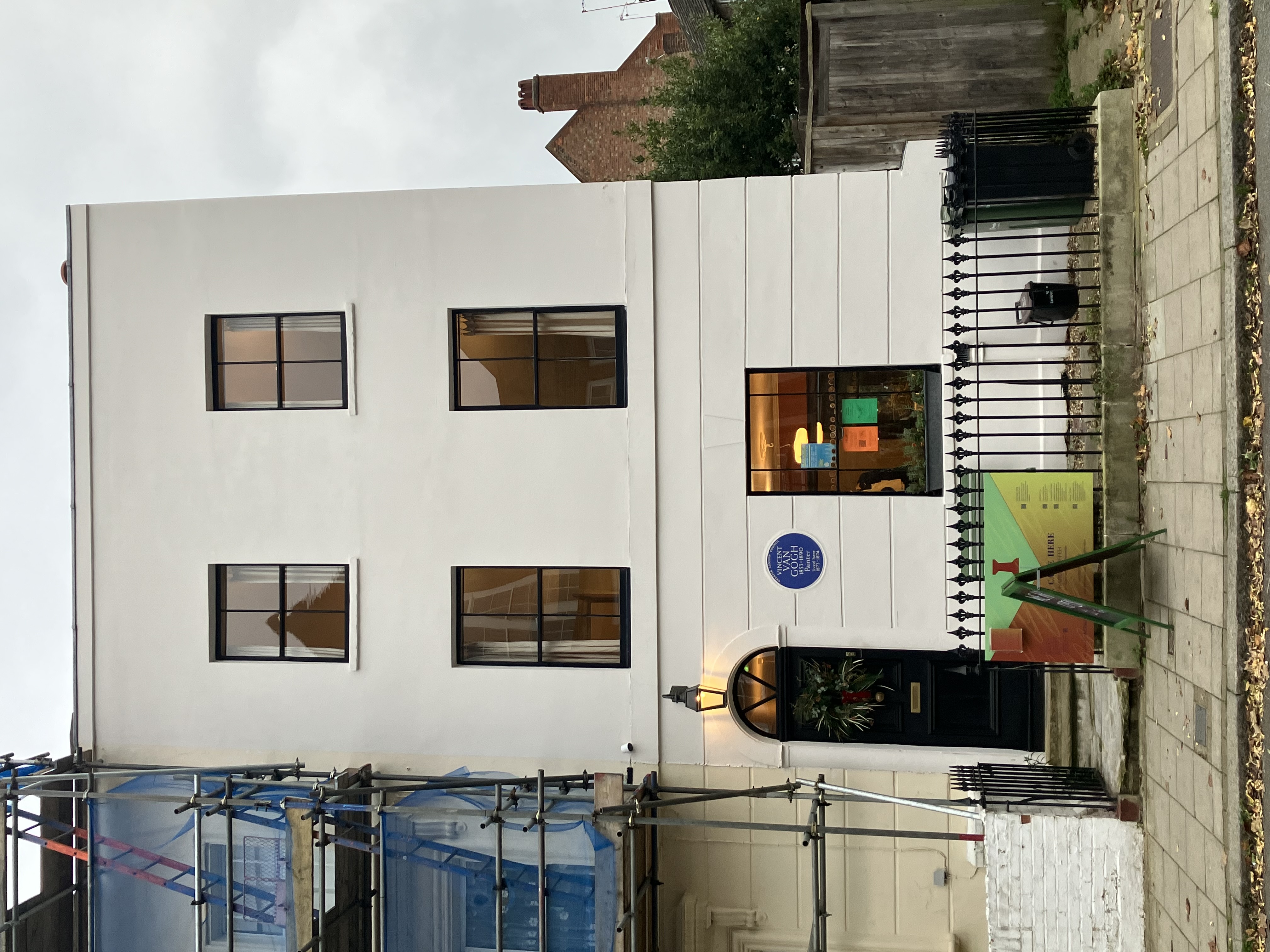 87 Hackford Road now Van Gogh House by Tracey Gregory 4 December 2022