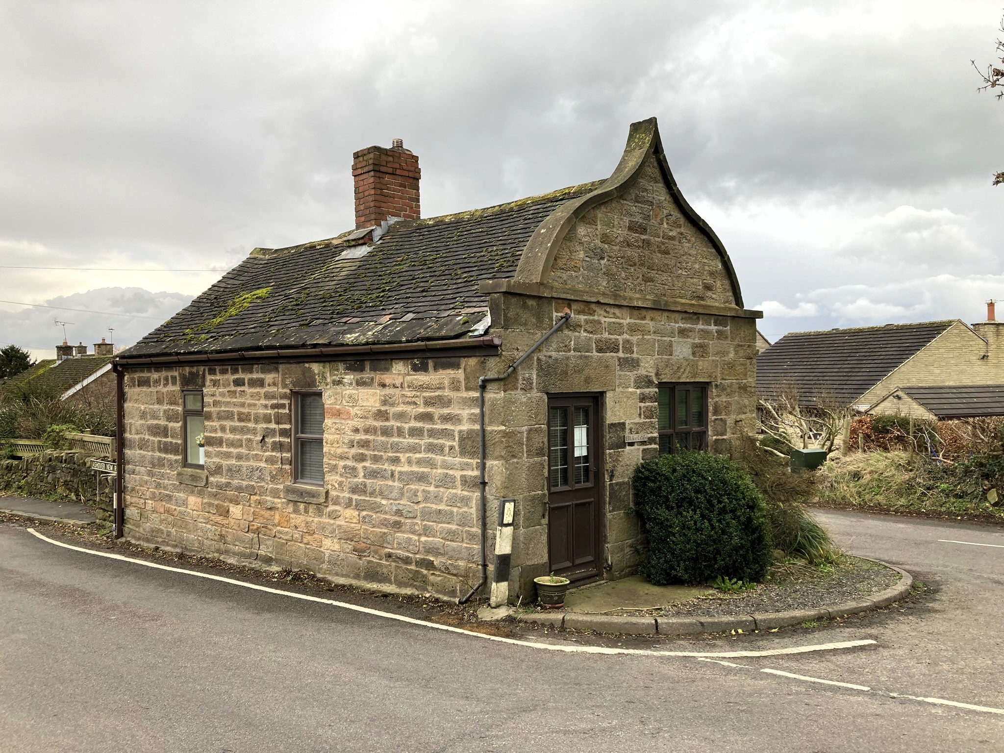 Toll Bar Cottage, looking south-east towards its front