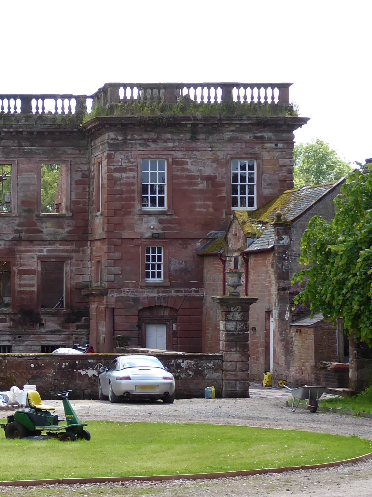 Tudor Wing West Of High Head Castle