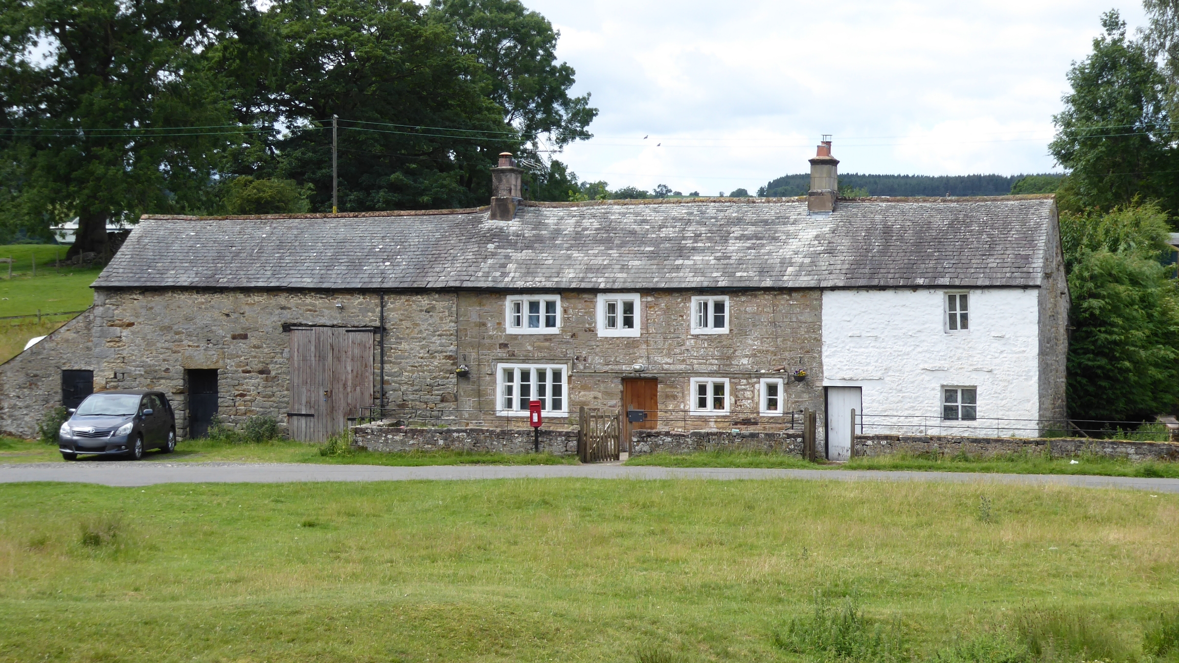 School House with Adjoining Barn and Byre