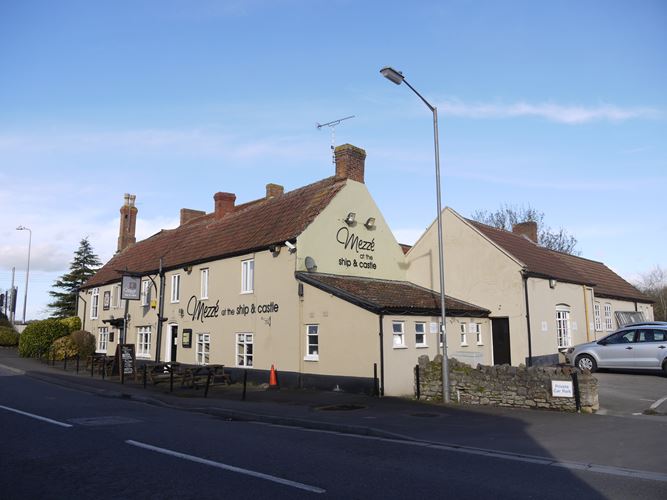 SHIP AND CASTLE INN, Congresbury - 1158076 | Historic England