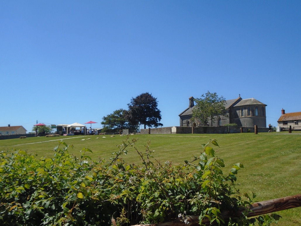 Former Hoy Trinity Godney from the SE in its new role as a civil wedding venue.