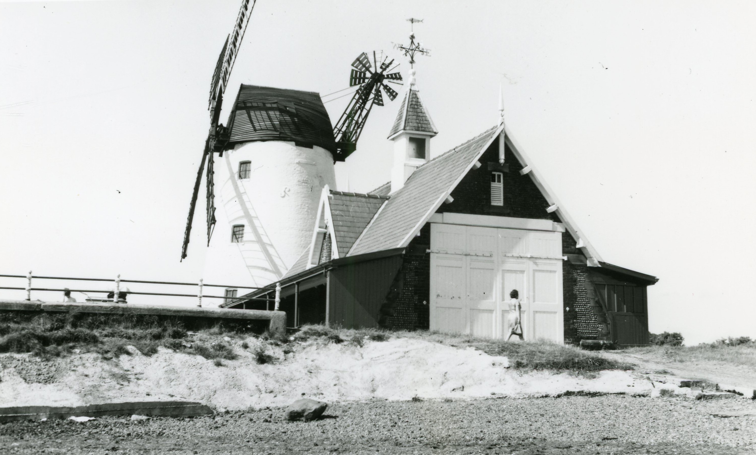 RNLI Lytham St Annes Lifeboat Station taken 1970. From the RNLI Archive.