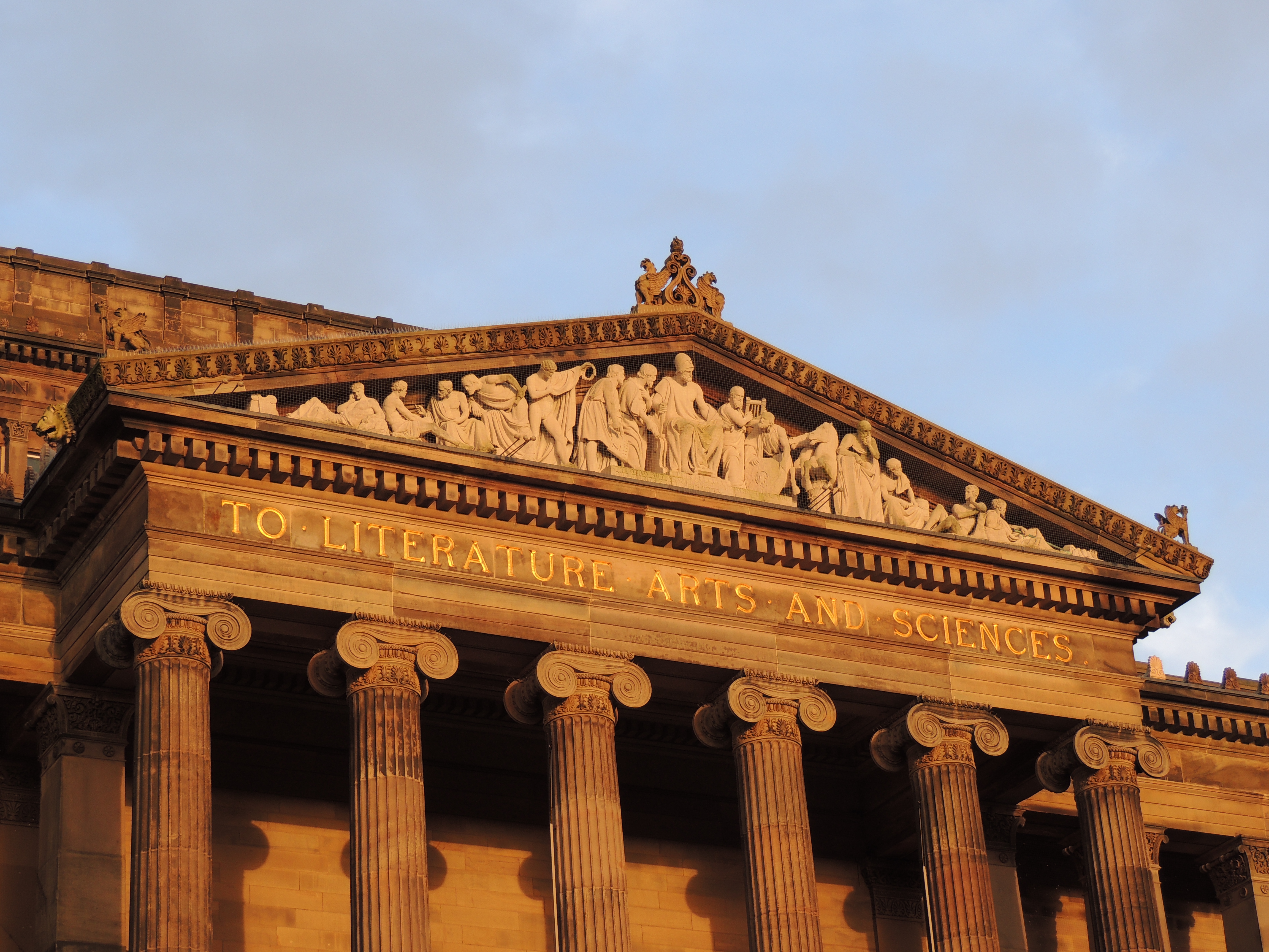 The Harris Library, Museum and Art Gallery in Market Place, Preston. Photographed in February 2024.