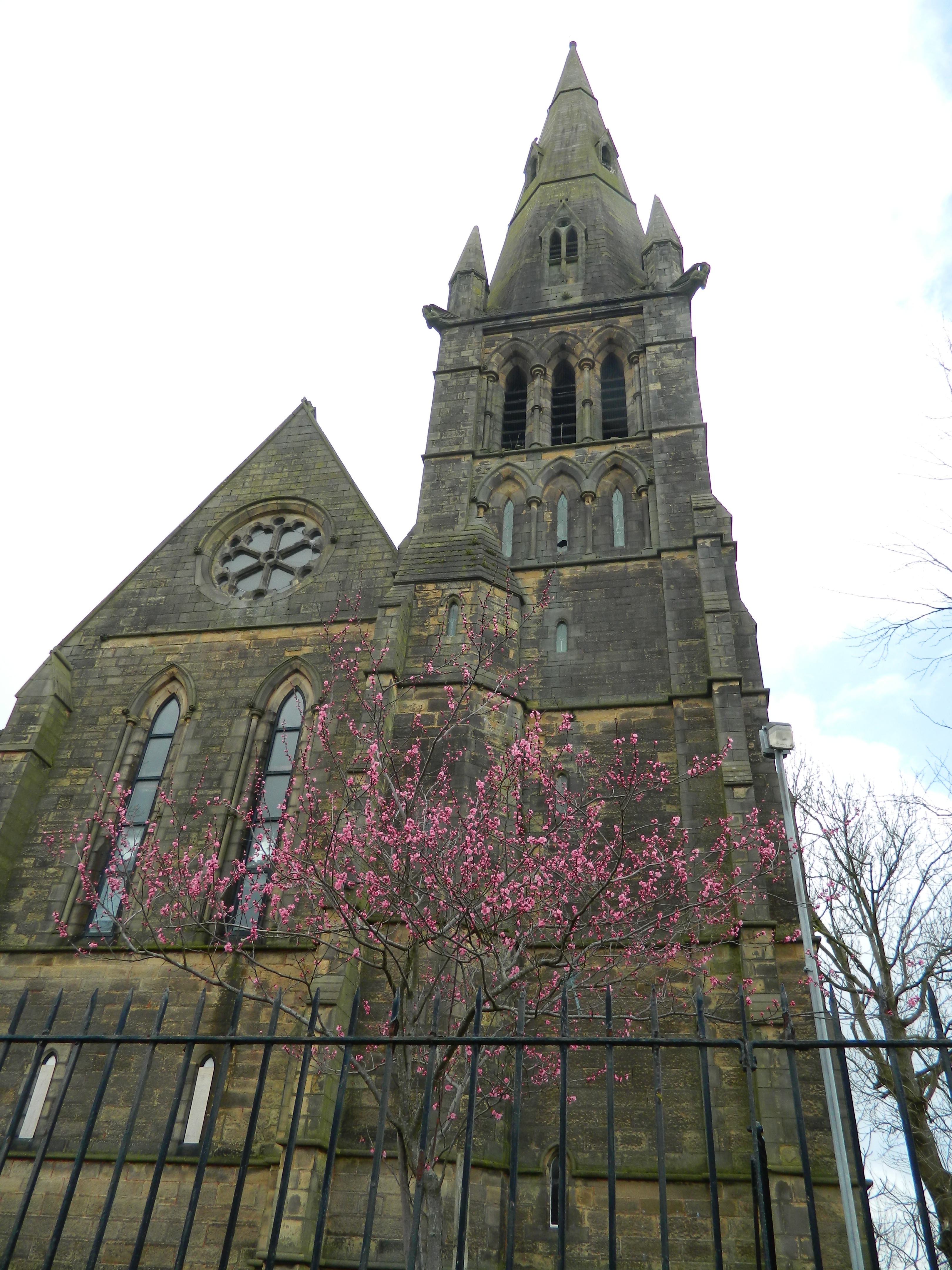 The former St Luke's Anglican parish Church, now redundant, viewed from Bleasdale Street East. Picture taken 18/03/2023
