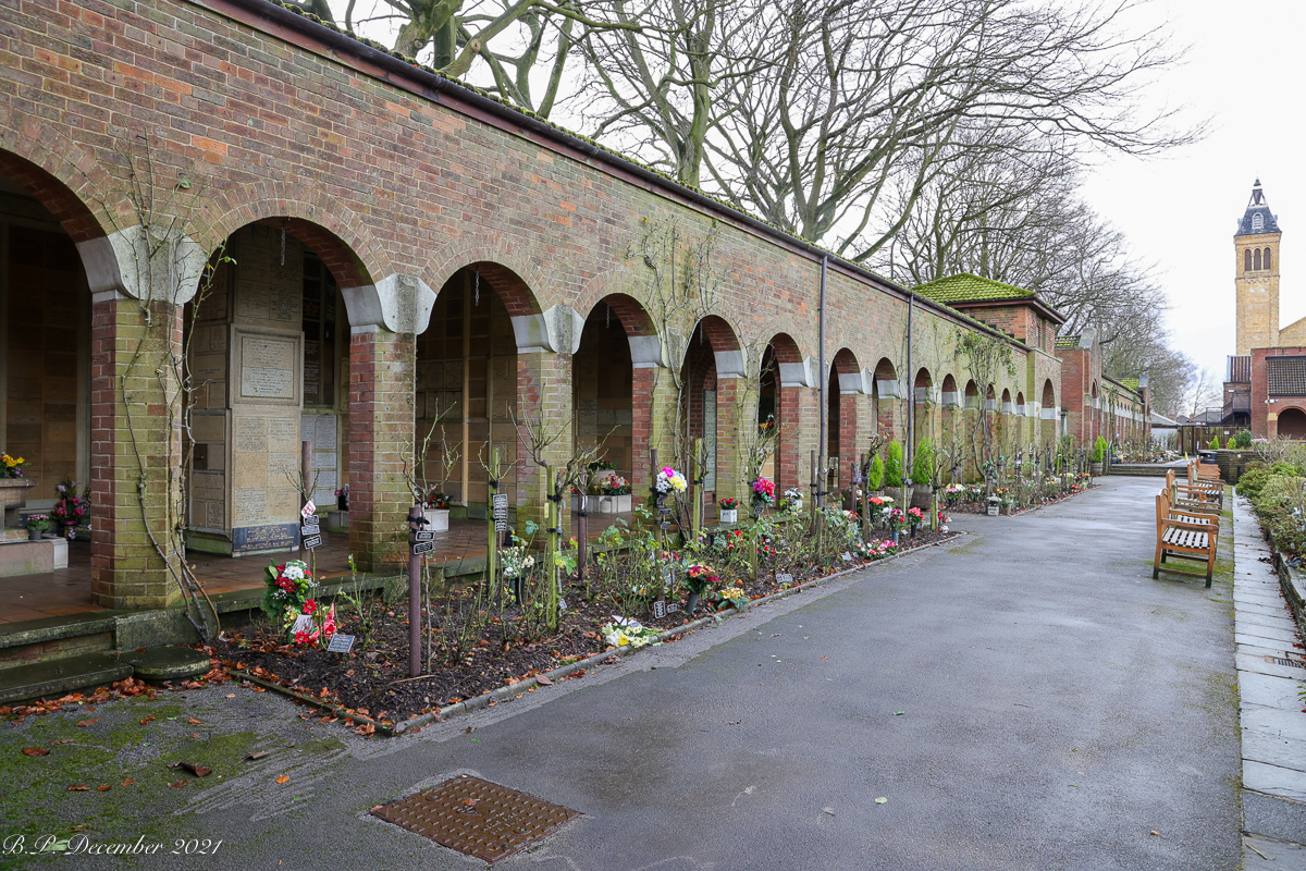 MANCHESTER CREMATORIUM SOUTHERN CEMETERY CHAPEL, Non Civil Parish ...