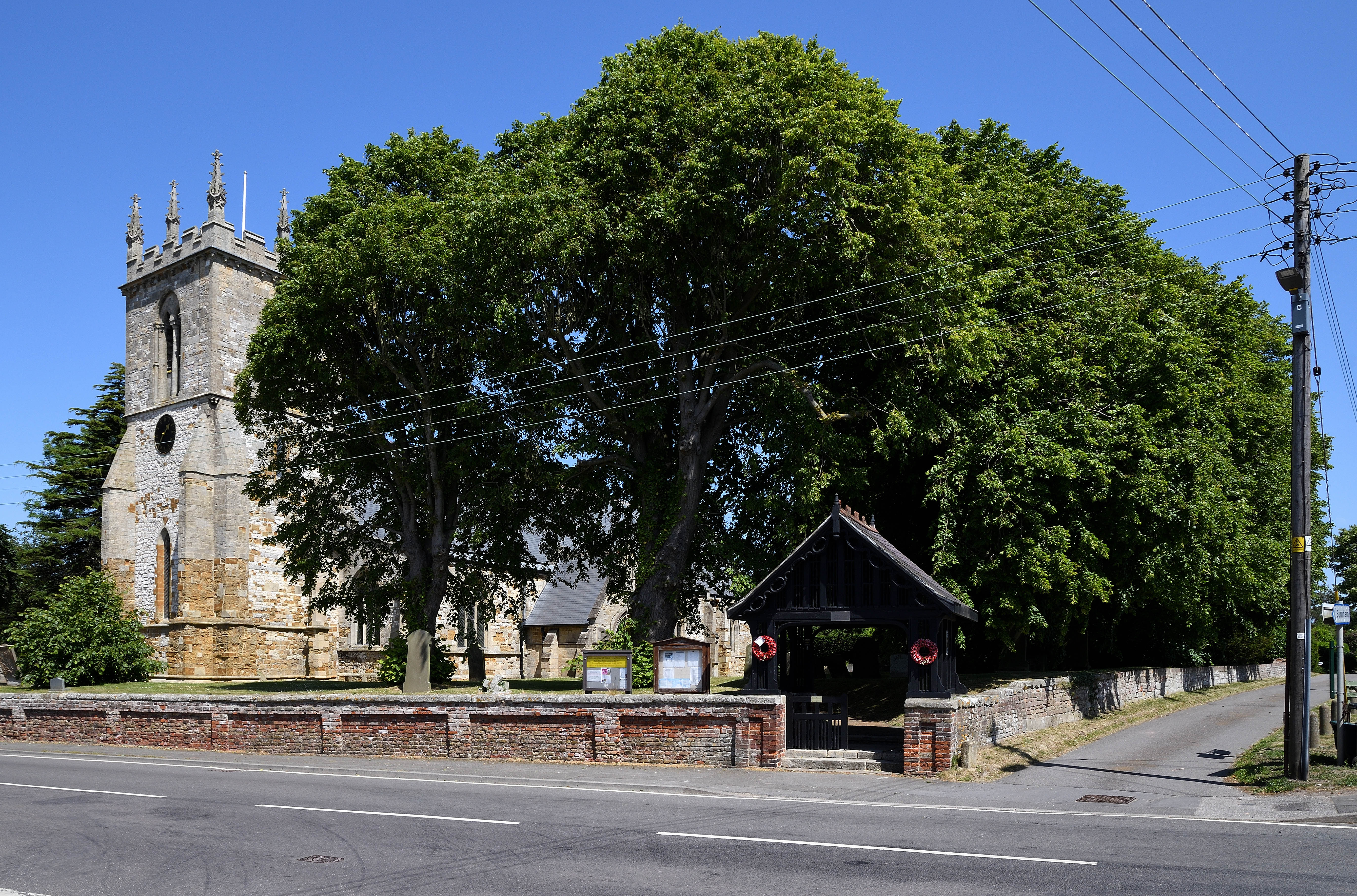 St Lawrence Church and Lychgate - 2020
