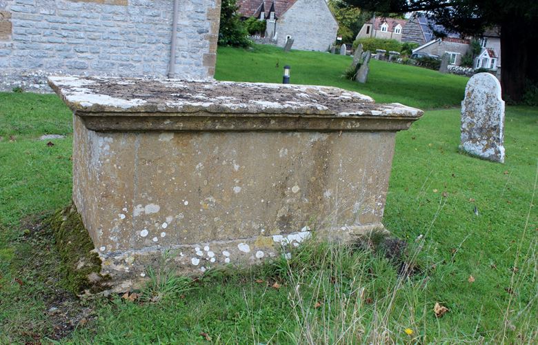 OVERTON MONUMENT IN CHURCHYARD, ABOUT 5 METRES SOUTH OF CHANCEL, CHURCH ...