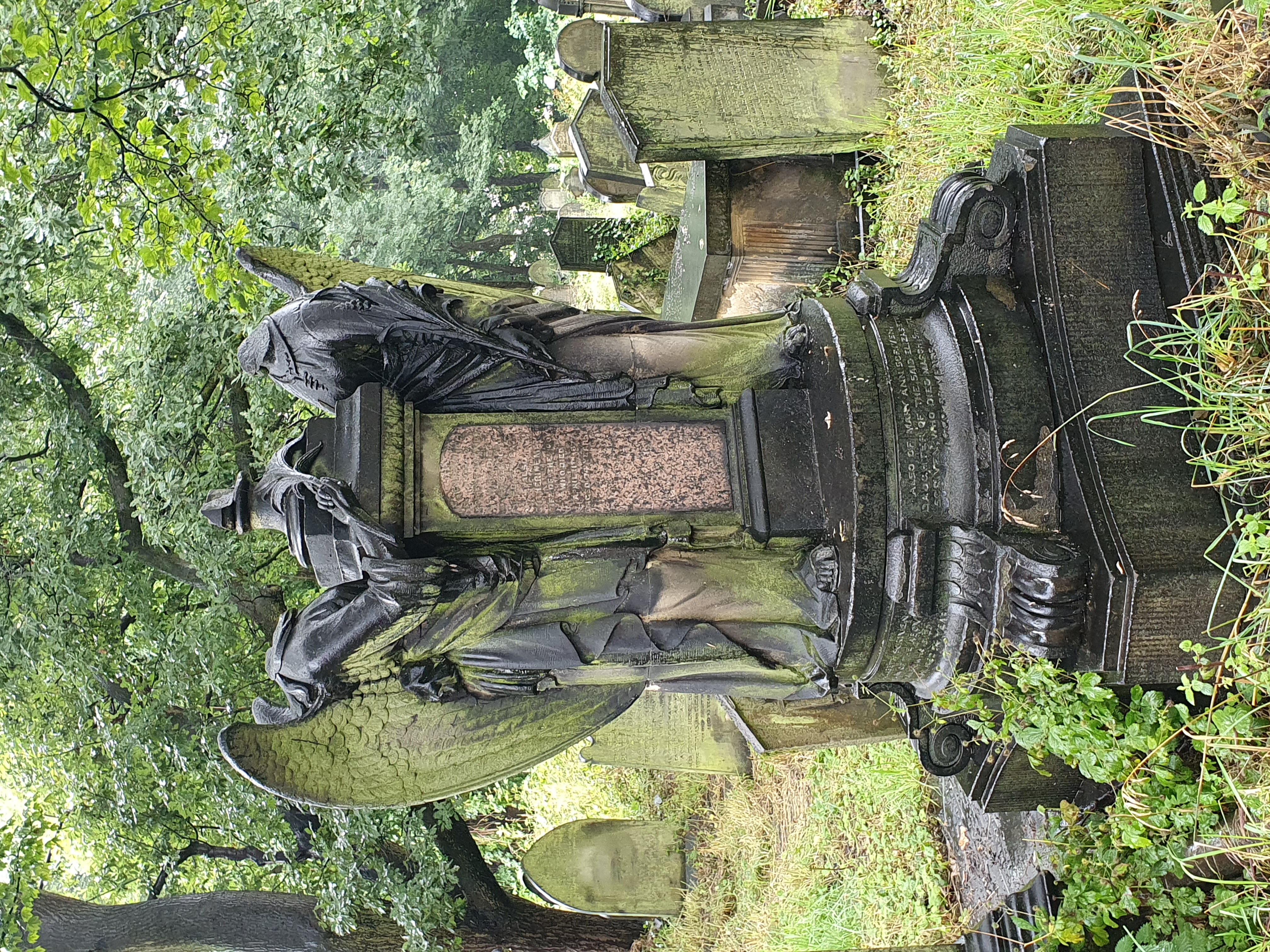 Mawer Memorial, St Mark's Church, Woodhouse, Leeds, photo taken July 23rd 2023