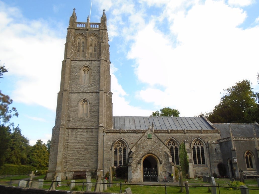 Church seen from the south.