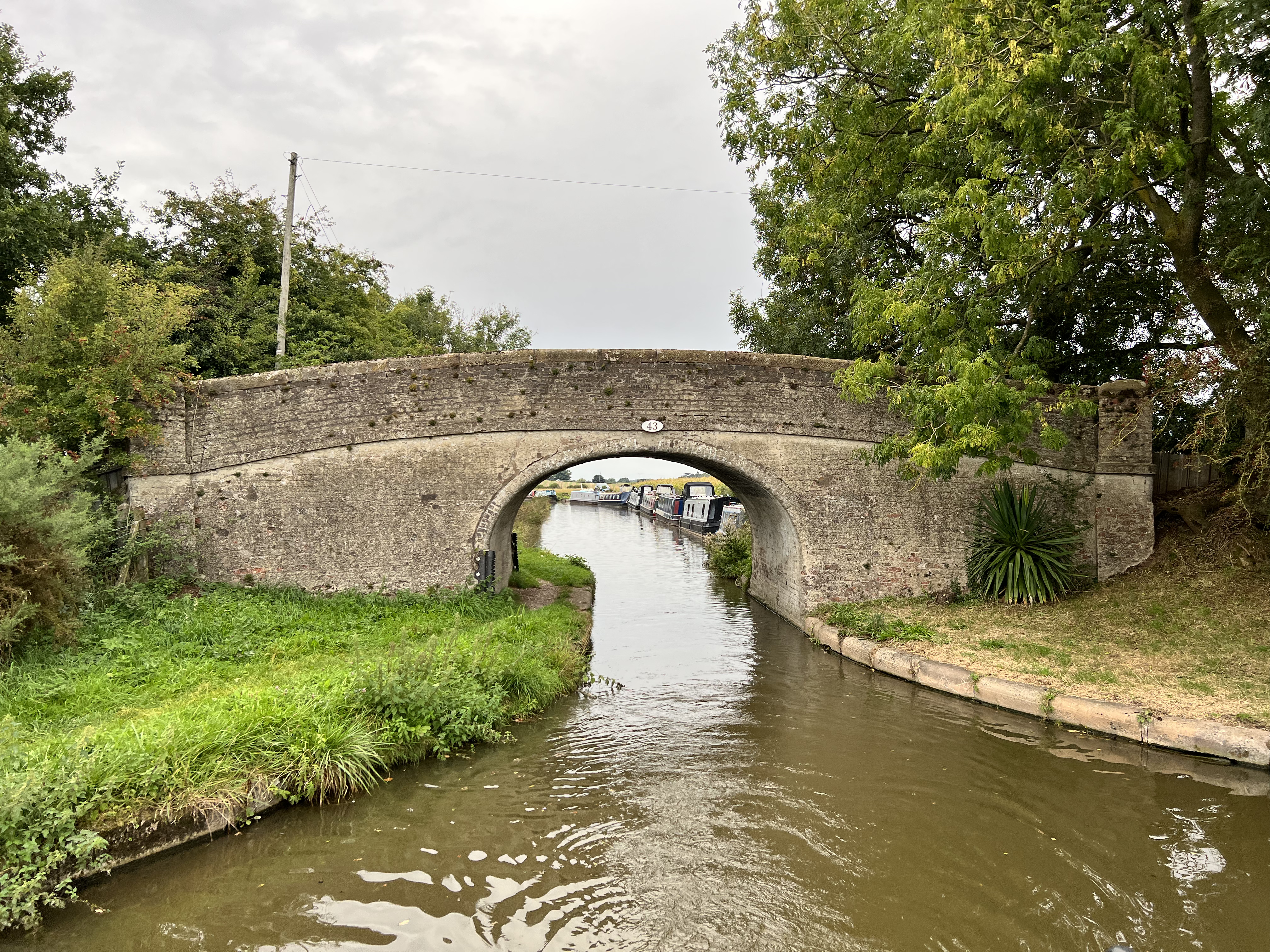 Bridge number 43 on the Shropshire Union Canal.