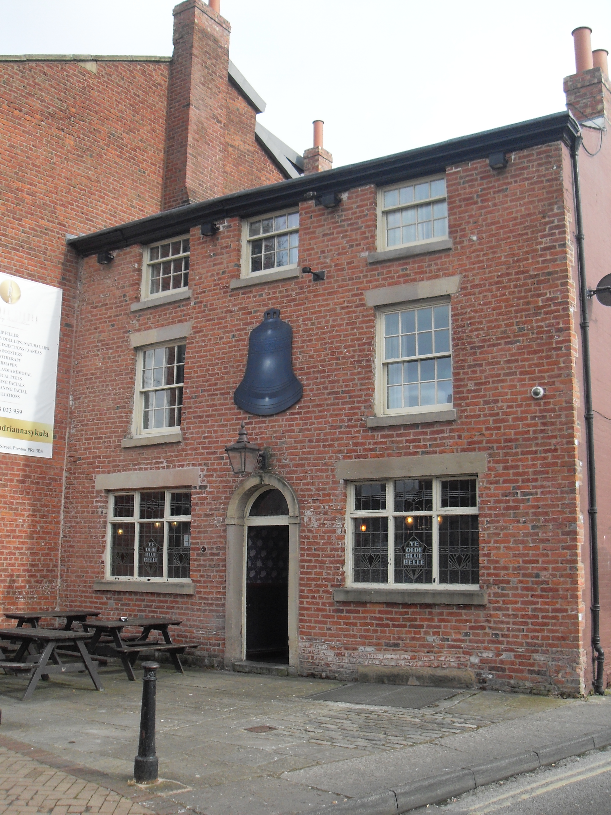 Front of the Olde Blue Bell Public House (Formerly The Blue Bell Inn). Picture taken 05/03/2023
