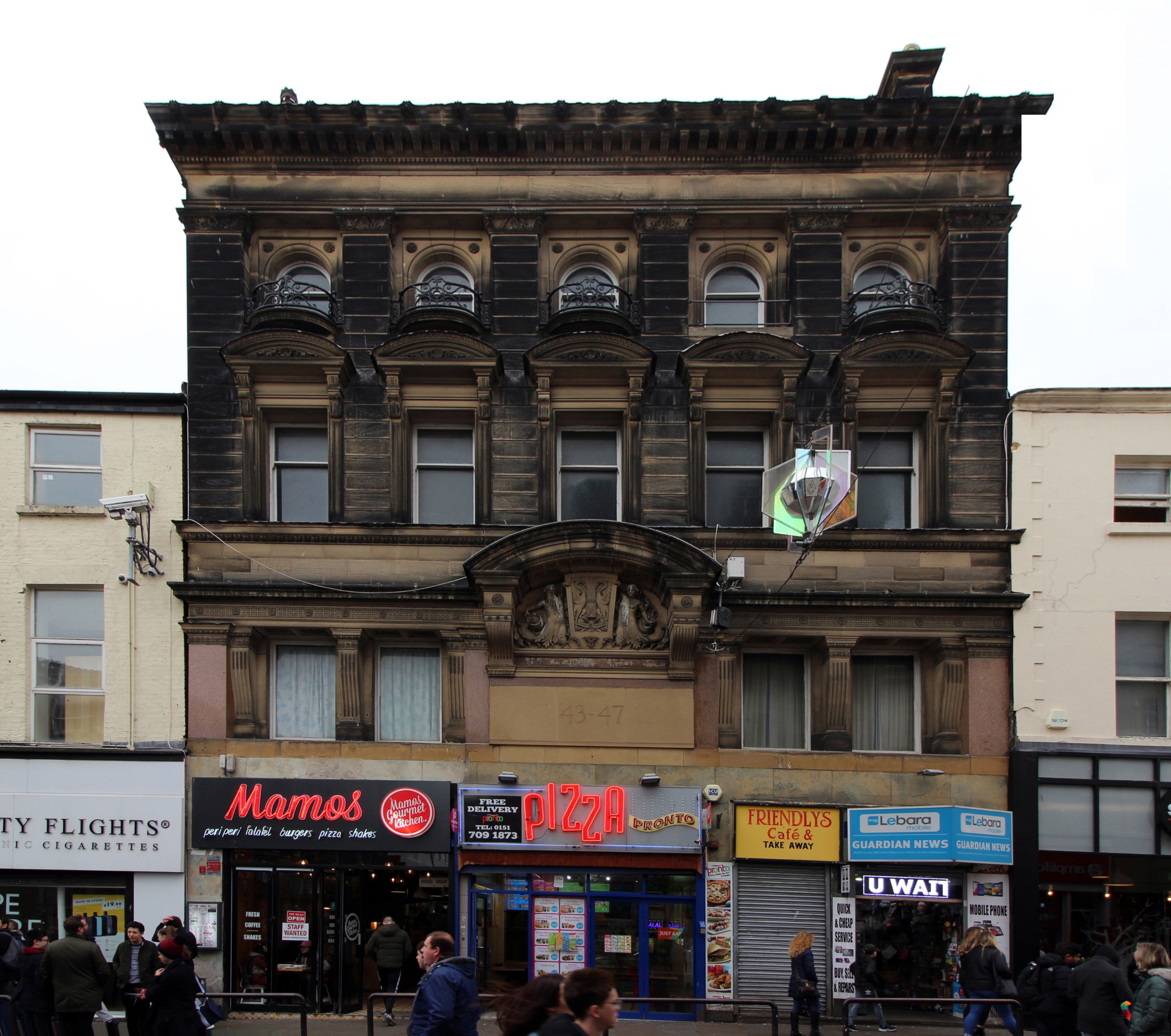 Nos. 43 47 Bold Street Non Civil Parish 1280636 Historic England