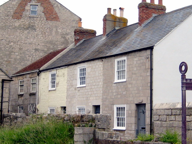 A terrace built in 1862 after the “Great storm” destroyed the original buildings.