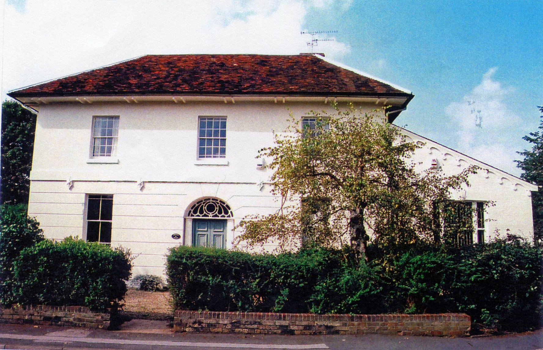 View from Simpson Road, front elevation