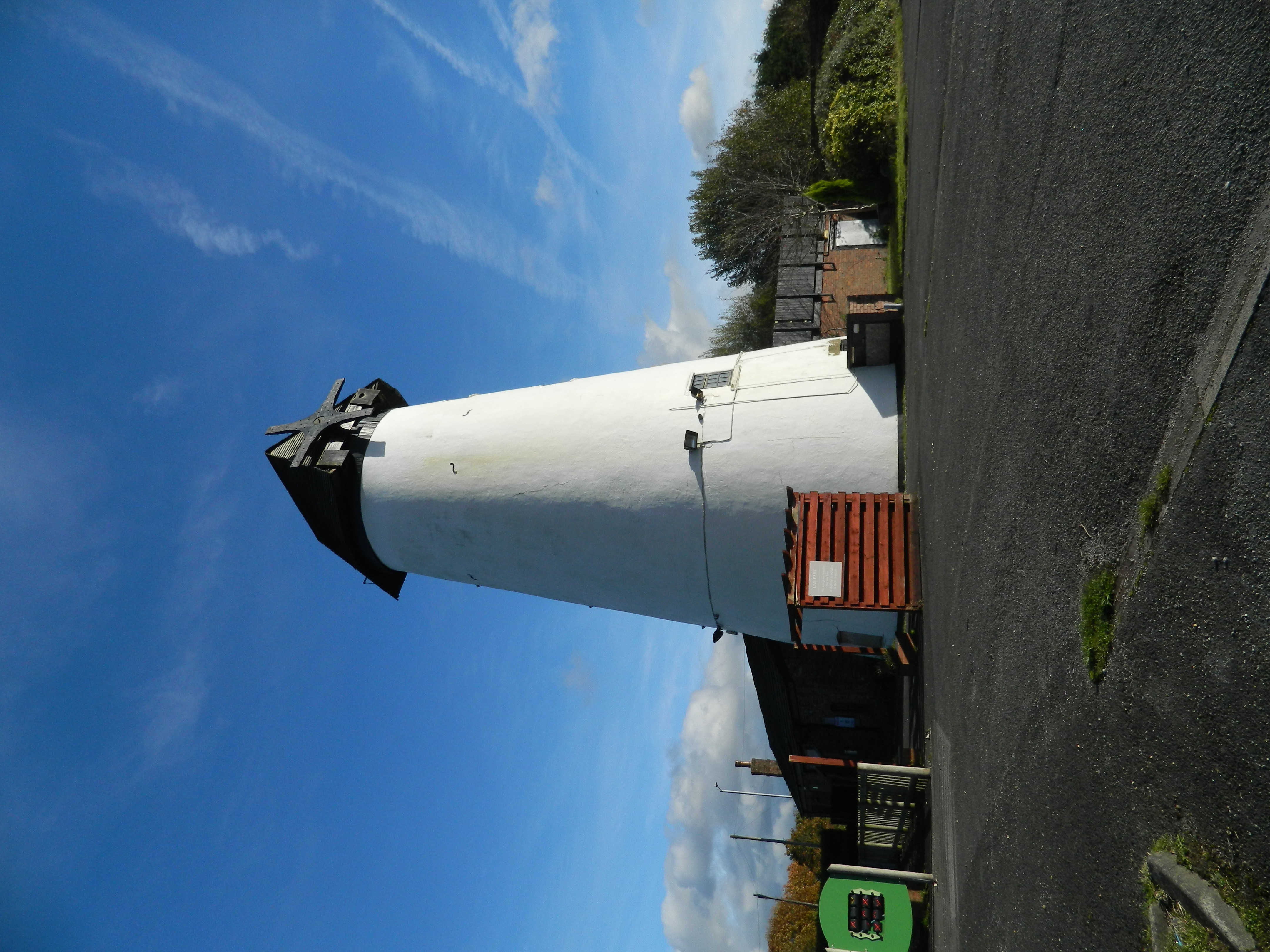 The Windmill Tavern Clifton.  View of the windmill tower from the west.