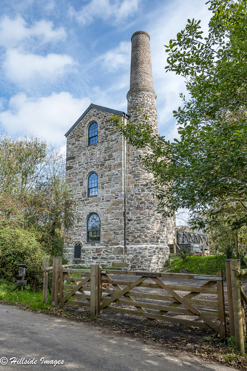 This engine house has recently been converted into a dwelling.