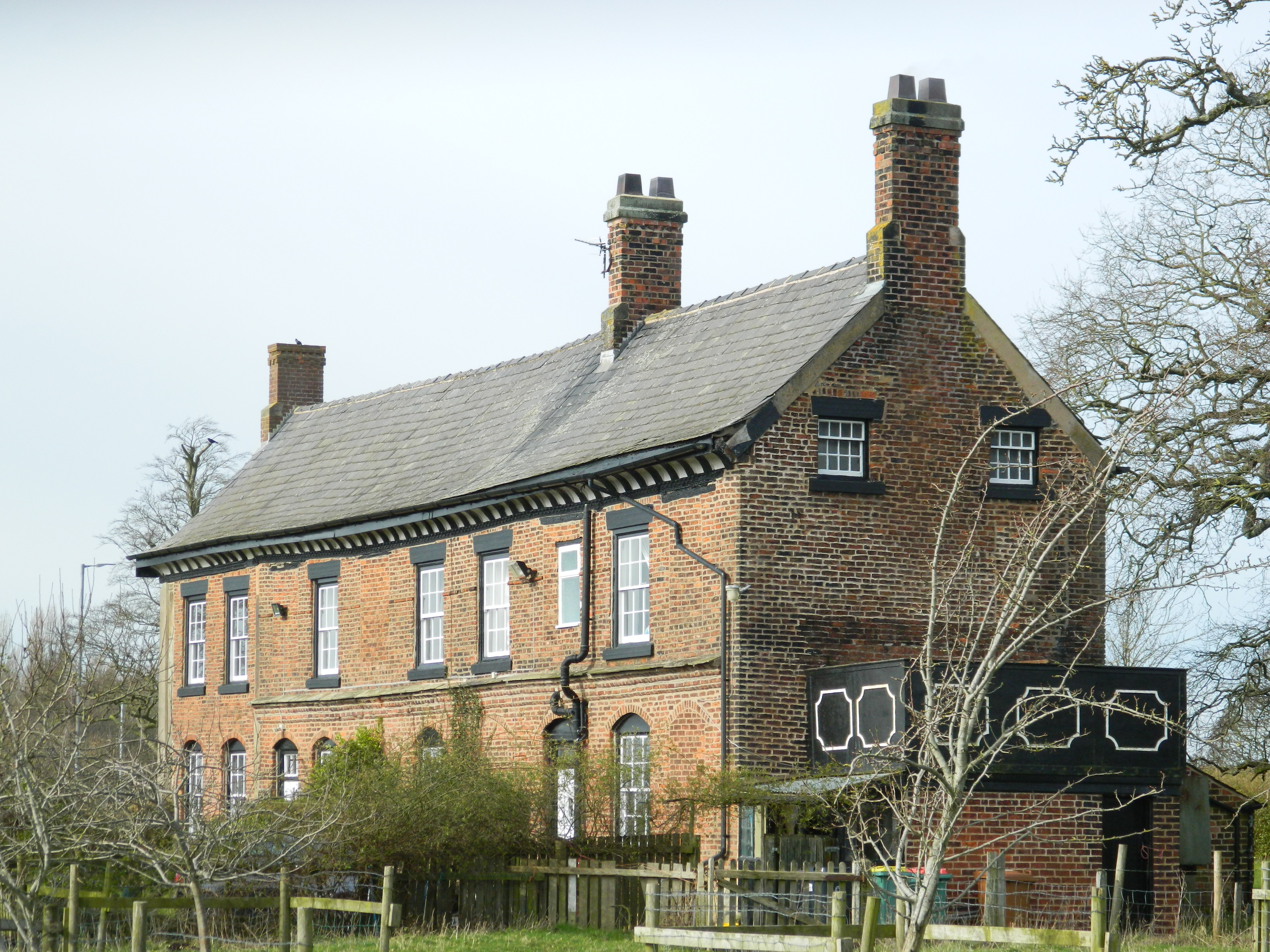Old Lea Hall Farmhouse - Back from South East