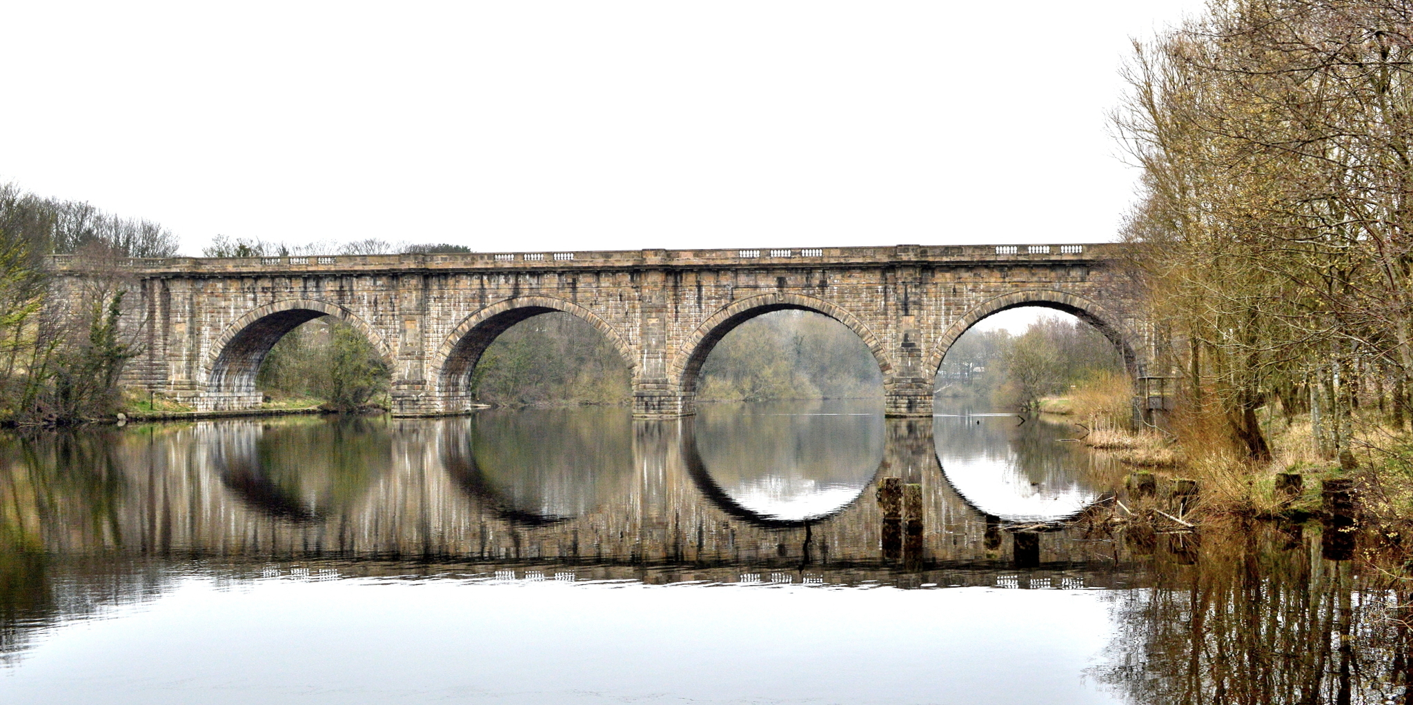 LANCASTER CANAL LUNE AQUEDUCT Halton with Aughton 1362451