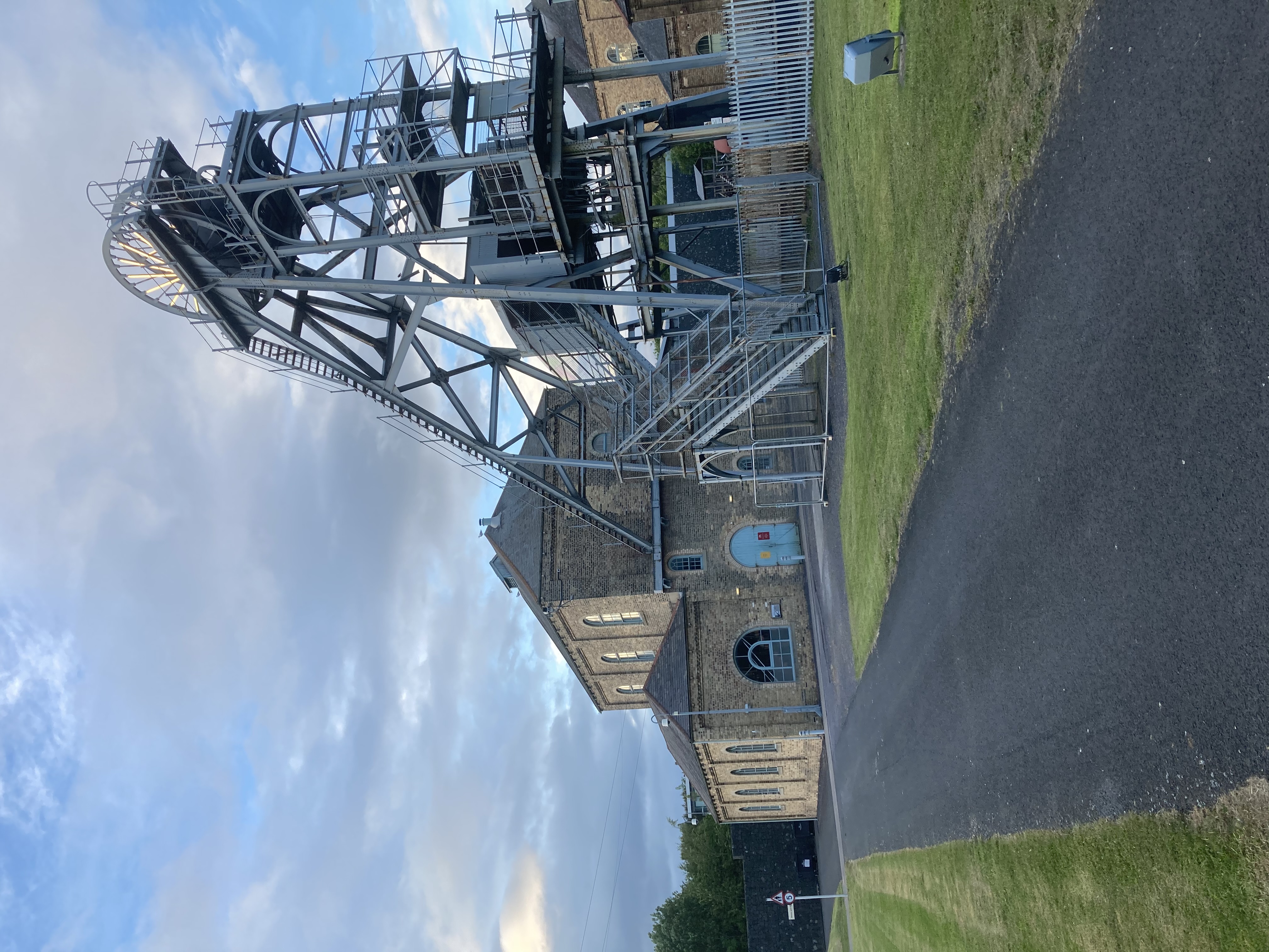Winding Gear No.1 viewed from the south. 