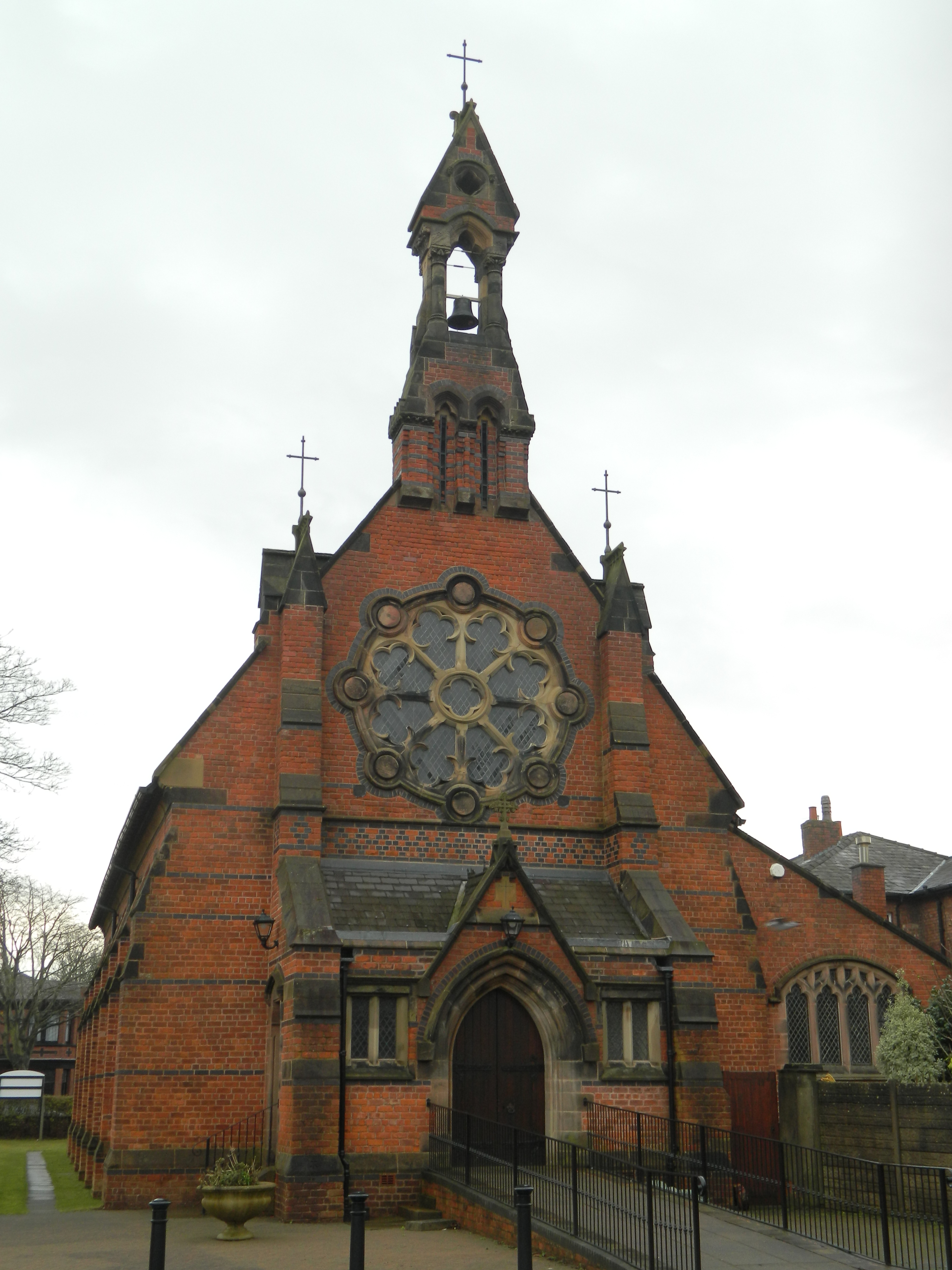 Church of St Joseph Roman Catholic church 1865-7, Birkdale, Southport.