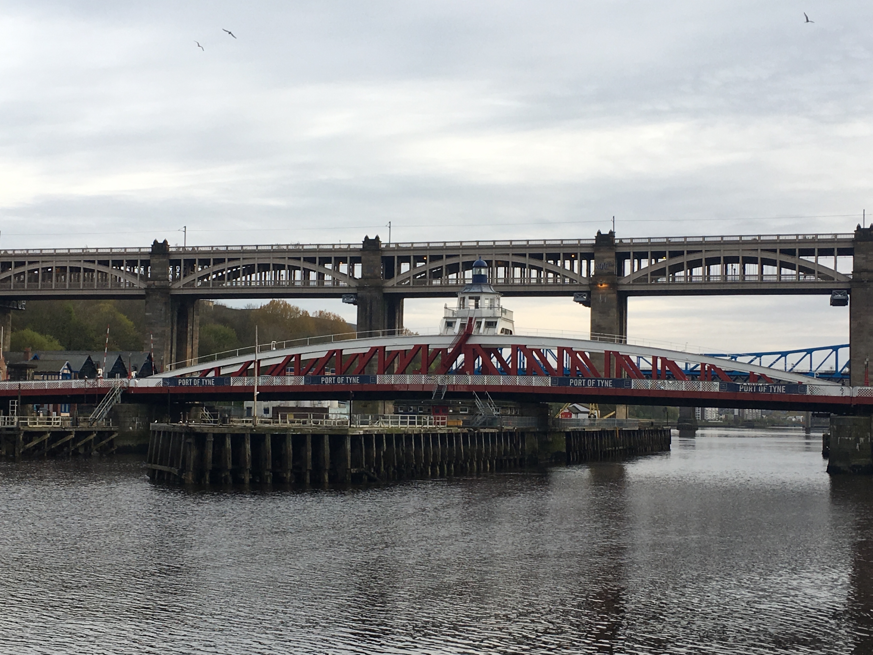 SWING BRIDGE OVER RIVER TYNE Non Civil Parish 1390930