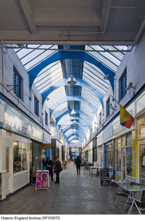 BRIXTON MARKETS RELIANCE ARCADE MARKET ROW AND GRANVILLE ARCADE