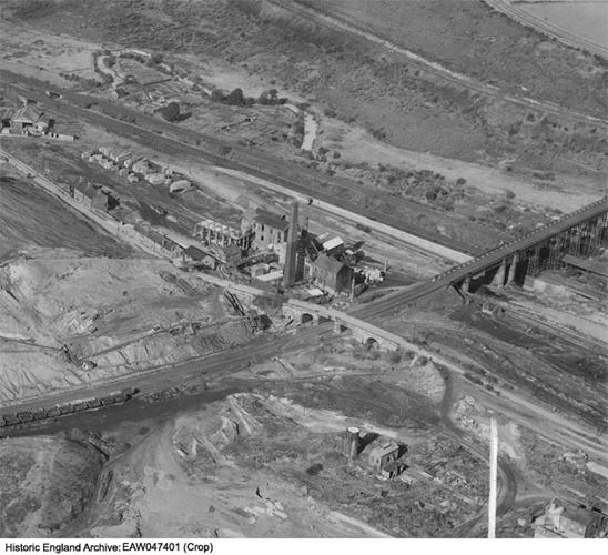 Barnsley Main Colliery engine house and pithead structures, Non Civil ...