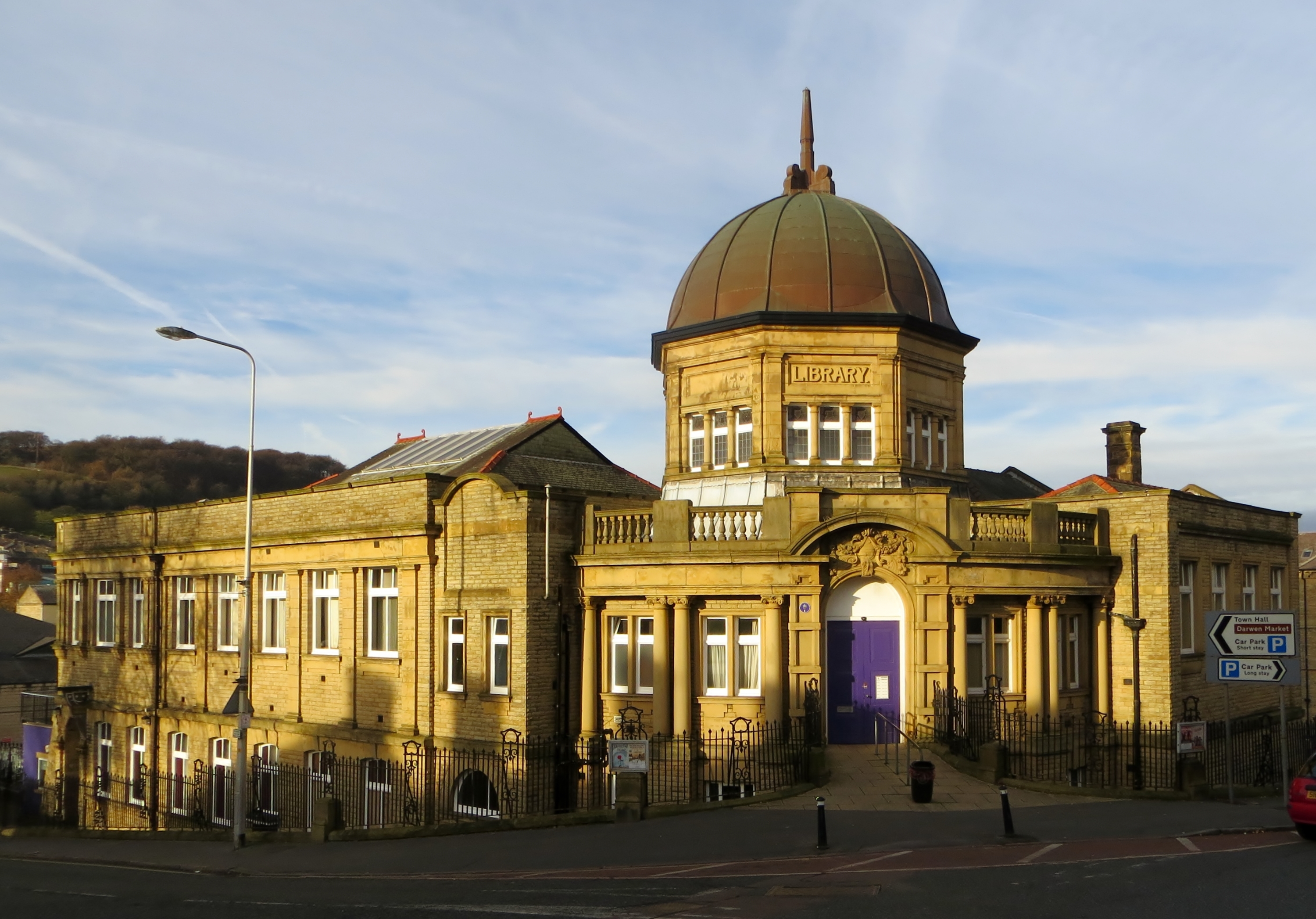 Darwen Library And Theatre, And Attached Railings, Darwen - 1440564 ...