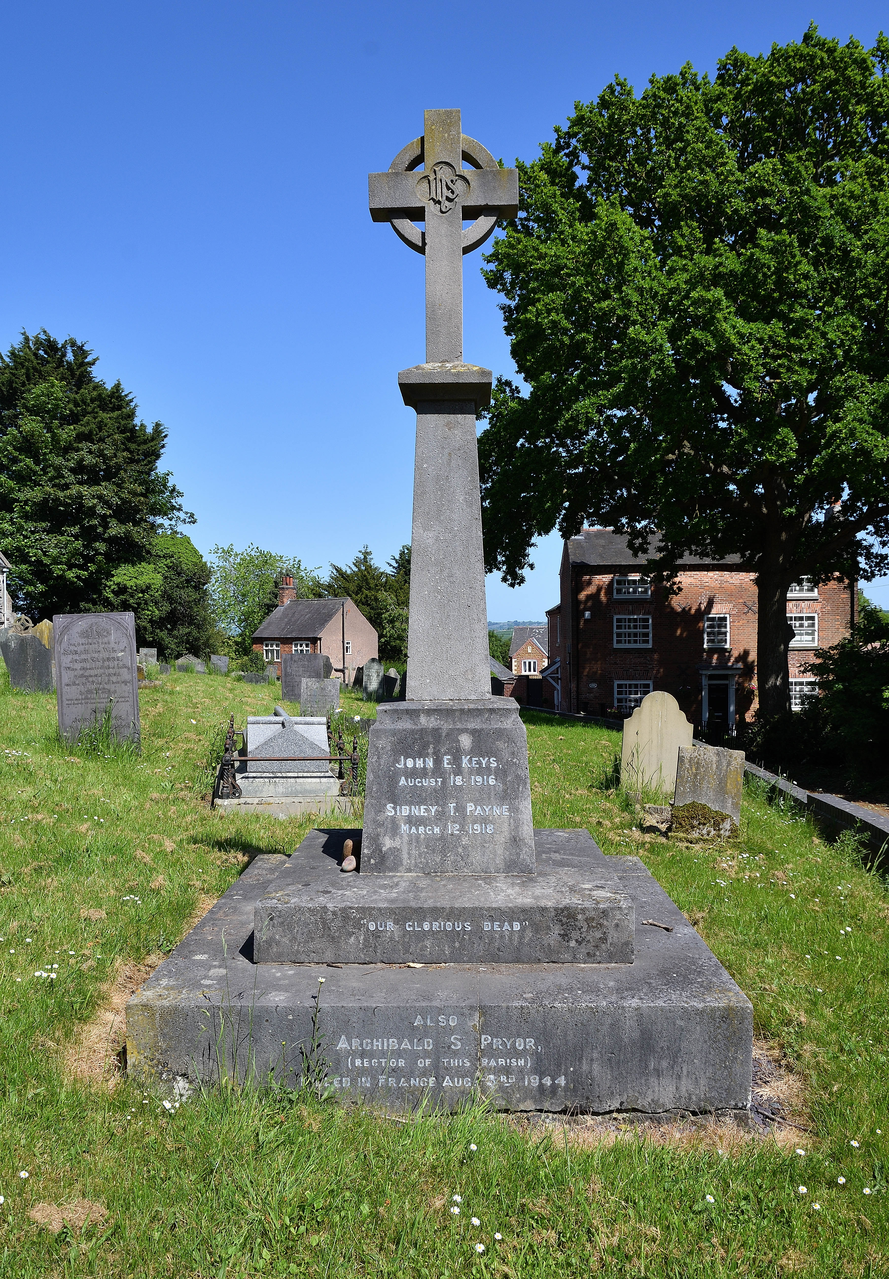 Upper Broughton war memorial - 2023