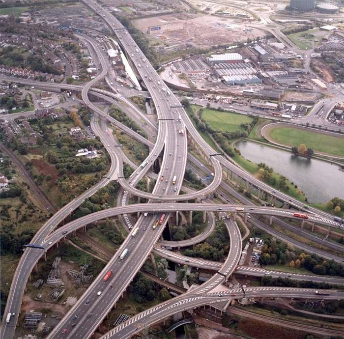 Spaghetti Junction, Birmingham, West Midlands | Educational Images ...