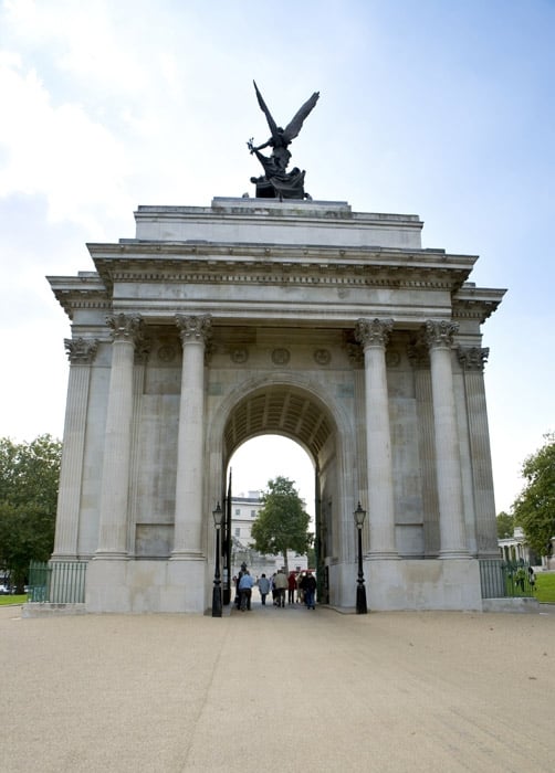 Wellington Arch, Hyde Park Corner, Westminster, Greater London ...