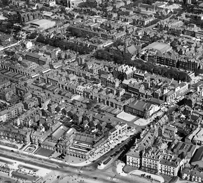 Bath Street, Nevill Street and environs, Southport, 1938