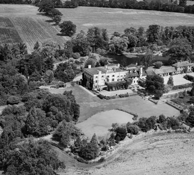 Thorpe Hall and gardens, Thorpe-le-Soken, 1947