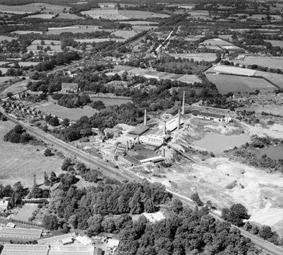 The Keymer Brick and Tile Works, Burgess Hill, 1947