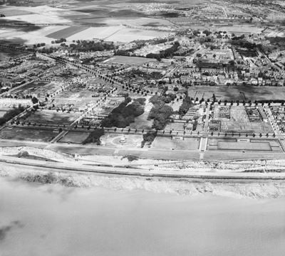 West Cliff and the residential area surrounding London Road, Ramsgate, 1947