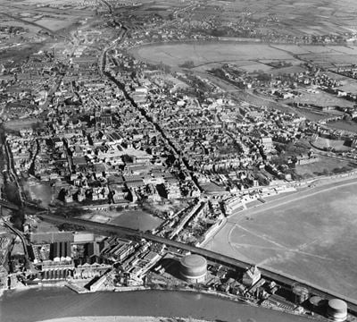 The city centre, Chester, 1948