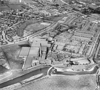 Holme Head Works and environs, Denton Holme, 1948