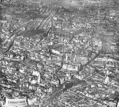 Unilever House, Farringdon Street, Farringdon Road and environs, Holborn, 1948