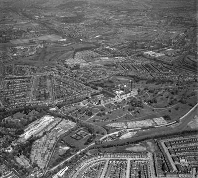 Alexandra Palace and environs, Muswell Hill, 1949