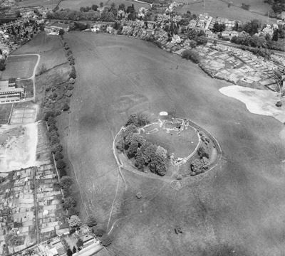 Kendal Castle, Kendal, 1952